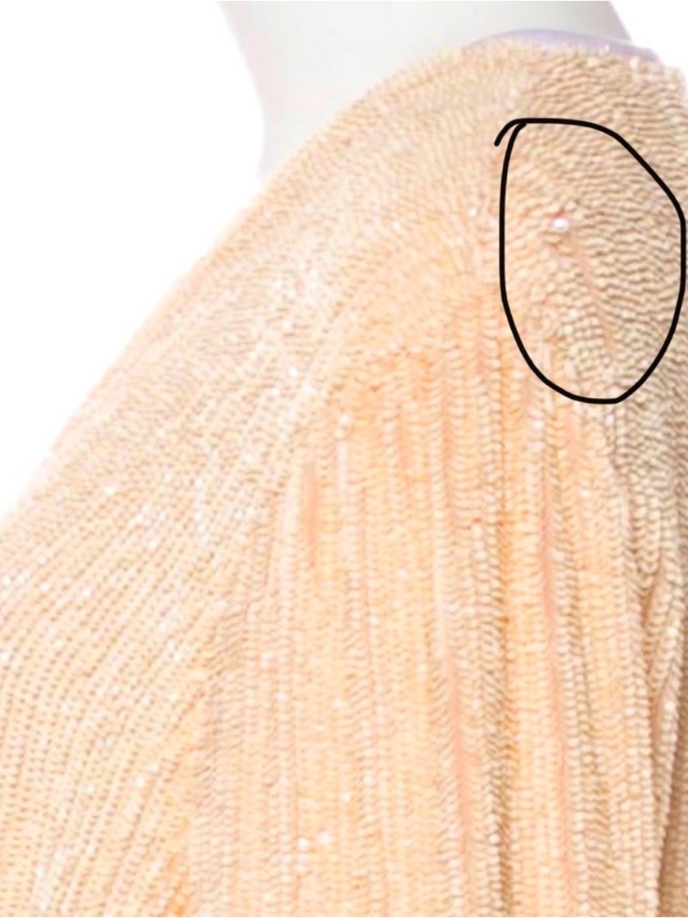 Retrofête Sequin Robe - Picture 4 of 4